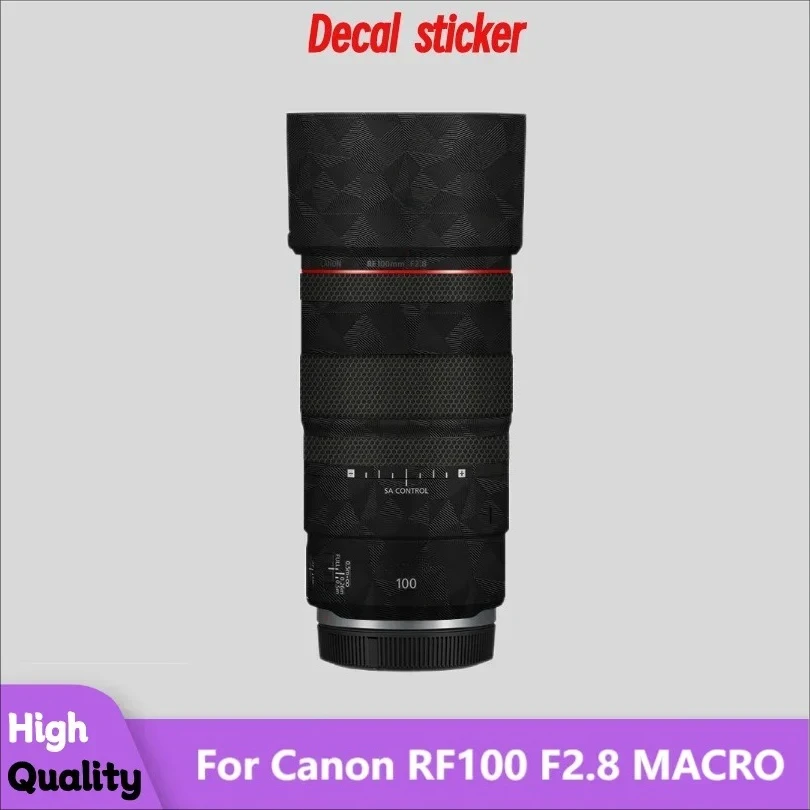 

Для Canon RF100 F2.8 MACRO объектив наклейка на корпус защитная наклейка на кожу виниловая пленка защитное покрытие от царапин