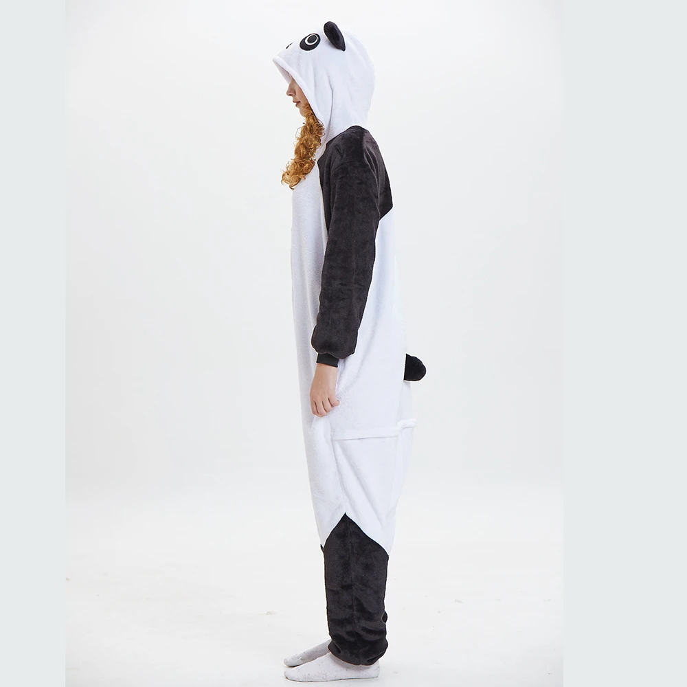 Ensemble de pyjama Kigurumi KrasnoOnesies pour adultes, costume de cosplay animal, combinaisons de fête d'Halloween, glouton chaud, femmes et hommes, hiver