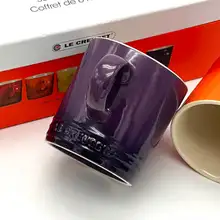 350 mlnew criativo macaron caneca estilo nórdico cor gradiente caneca cor legal arco-íris copo copos de cerâmica com presente mão