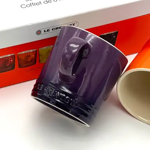 350 Mlnew Creative Macaron Mug Nordic Style Color Gradient Mug Gradient Color Cool Color Rainbow Cup Ceramic Cups With Hand Gift