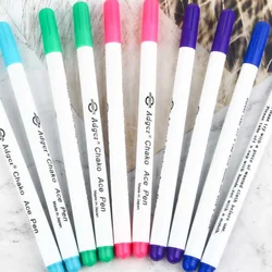 1-6pcsWater soluble heated colored gas eraser pen, clothing cutting tool, cross stitch mark automatic disappearance pen