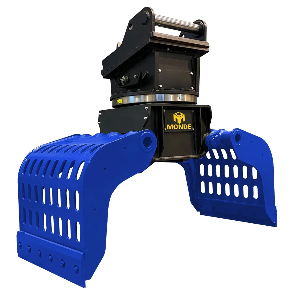 Monde High Efficiency Demolition Grapple excavator demolition sorting grapple for Heavy Duty Construction