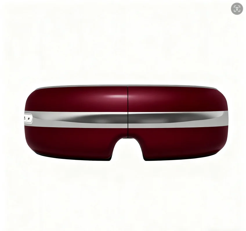 Ergonomic Eye Massager with Heating Vibration Functions and Bluetooth Music to Soothe Tired Eyes After Work or Study