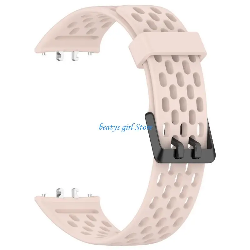 

C7AB Silicone Watchband for GXY Fit 3 (SMR390) Bracelets Wear Resistant Watch Straps Scratchproof Watch Wriststrap Belt