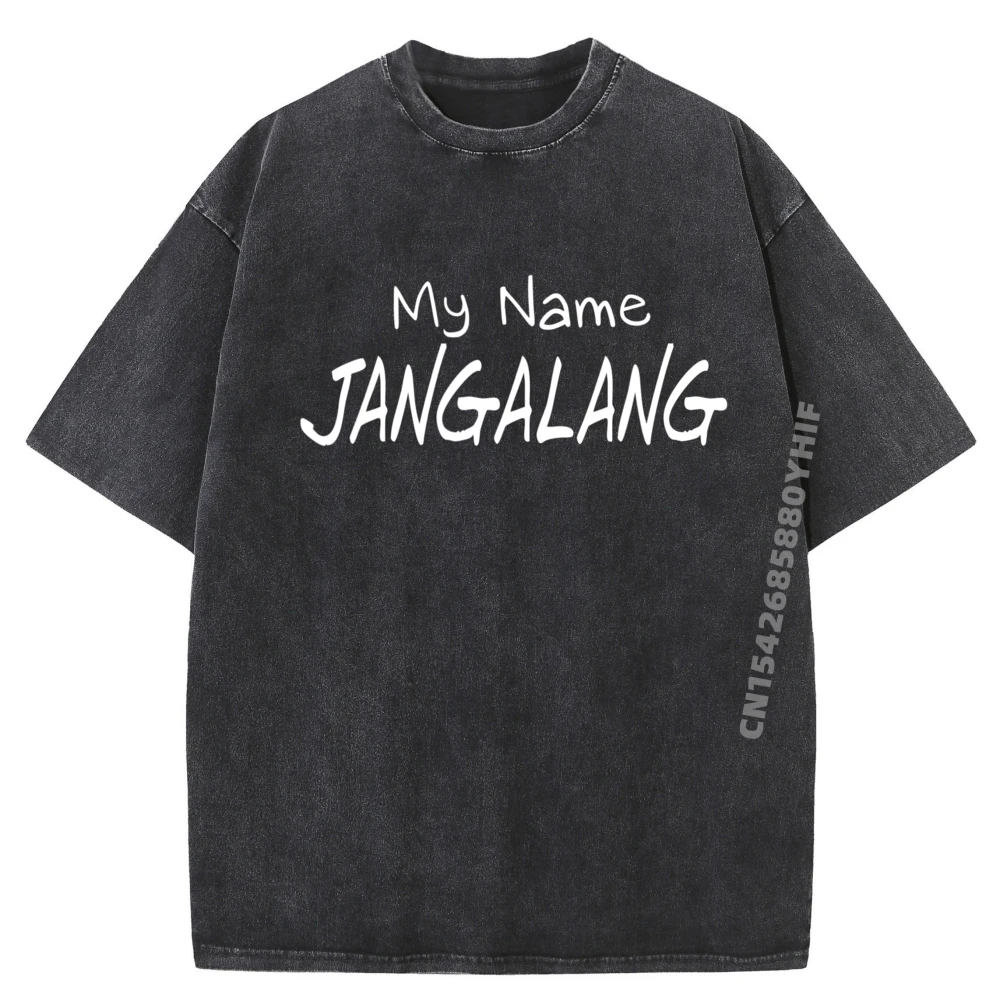 

Letter Ralupop Tops Tees Graphic Shirt Male Printed T-shirts Luxury Brands High Quality Washed Camiseta