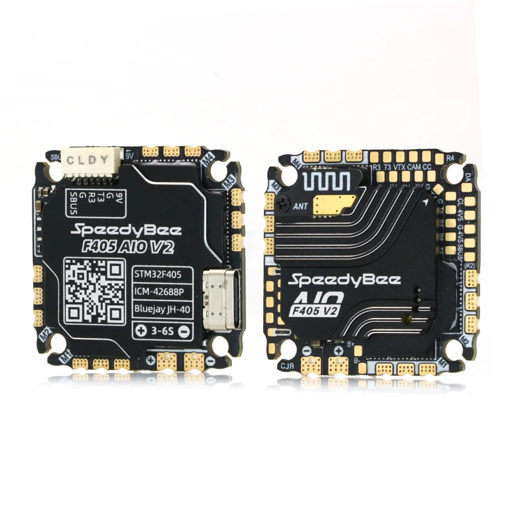 SpeedyBee F405 AIO V2 35A 40A Blue-jay 25.5x25.5 3-6S Flight Control and ESC Integrated Model Aircraft Controller