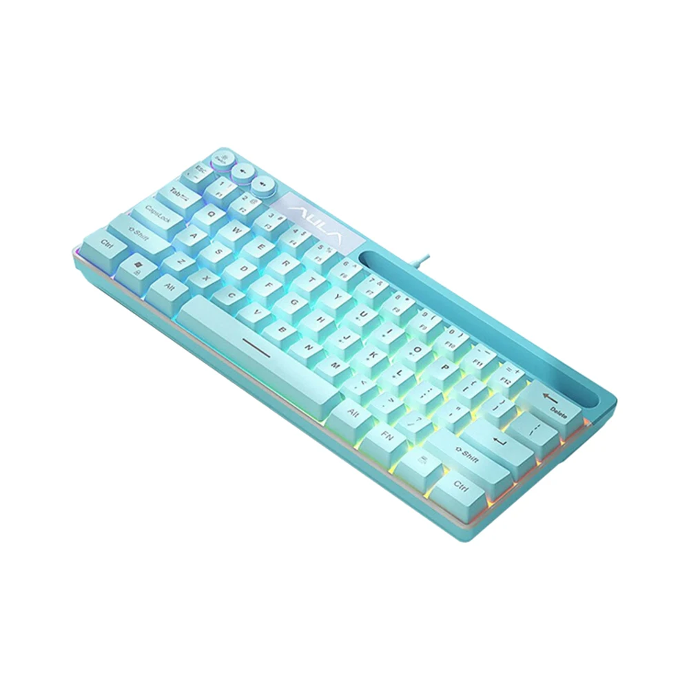 AULA F3061 61-Key Mechanical Touch-Feel RGB Mini Keyboard image