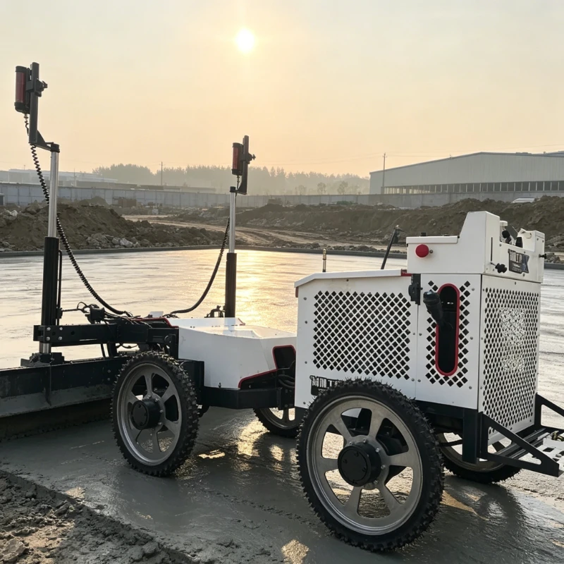 Automatic Leveling Heavy Duty Laser Concrete Screed for Logistics Warehouses Ideal for Industrial Floor Leveling Work Customized