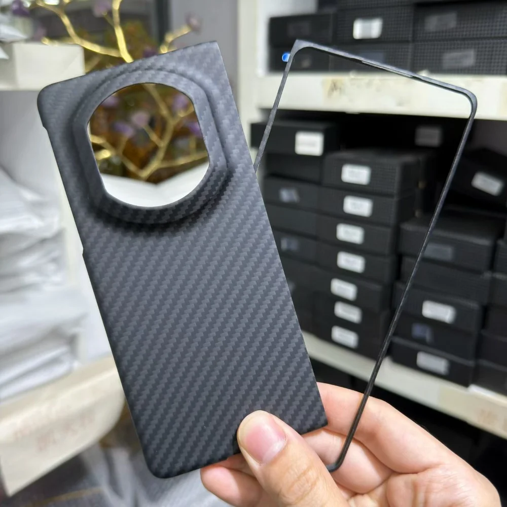 

Genuine Carbon Fiber Aramid Slim Case for Huawei Mate X7 Matte Armor Back Cover
