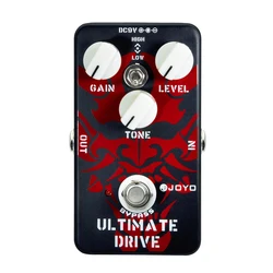 JOYO JF-02 Ultimate Drive Overdrive Guitar Effect Pedal Between Distortion and Overdrive Electric Guitar Pedal True Bypass