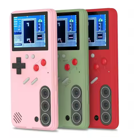 Playable Gameboy Case For Samsung Galaxy S25 S24 S23 Ultra S20FE Note10 S21 S22Plus Note 20 Ultra Case Retro 3D Video Game Cover