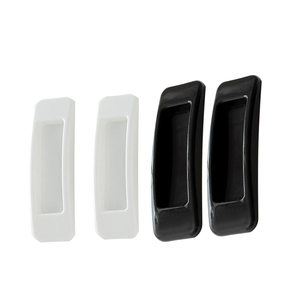

4 PCS High Quality ABS Door Window Handle Knob Drawer Pulls Furniture Cabinet Handles Easy Install Stick Design for Kitchen