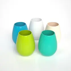 Silicone Cups Party Glasses Juice Cup Drink Multiple Kitchen Rebound Folding Festival Home Use Special Gift Cup Tea Kitchenware