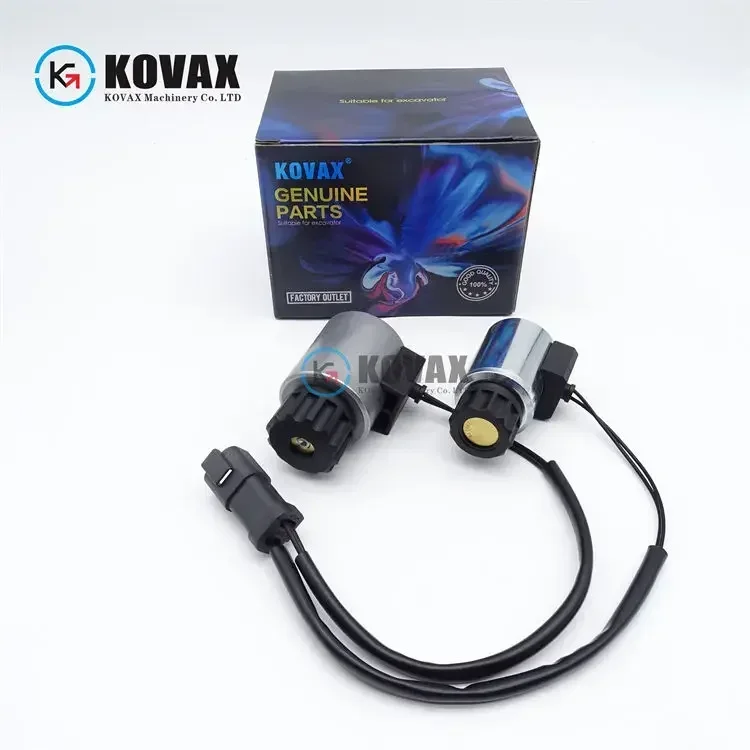 KOVAX UC4020757708 Large and small bulldozer wheel loader solenoid valve 12V 24V is suitable for WA250-5 WA200 WA320