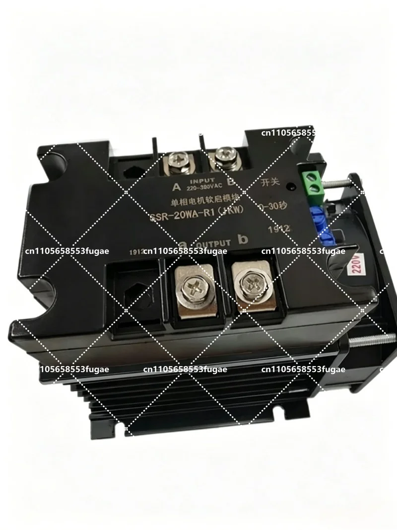 Single Phase 4KW 220V Motor Soft Starter with Soft Stop for Water Pump, Belt Conveyor, Blower