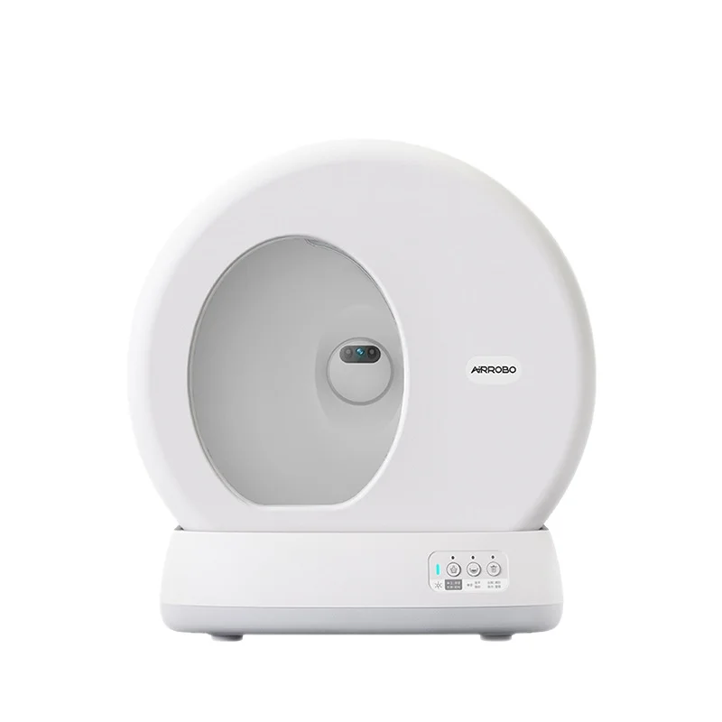 Electric Cat Litter Basin Smart Automatic Shovel Poop Toilet  20L Capacity Eco-friendly Plastic Material Pet Supplies