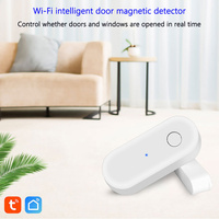 Graffiti Door and Window Intrusion Sensor Wi-Fi Intelligent Door Magnetic Detector Remote Receiving Alarm Google Home