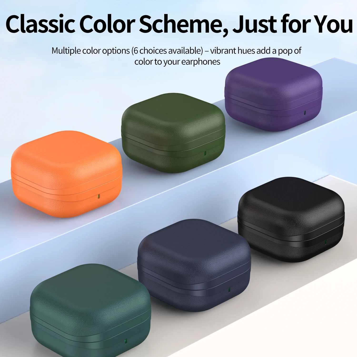 

For Samsung Galaxy Buds4/4Pro Case Elegant and Delicate Leather Pattern High-end Fashionable Protective Cover for Buds4/4 Pro