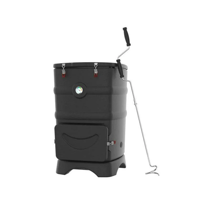 Insulated Outdoor Compost Bin for School & Home Use, Yard Composter for Kitchen Waste to Ferment Organic Fertilizer