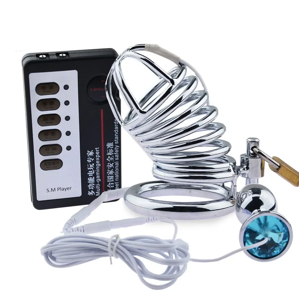 Stimulation Massage Delay Time Ring Physical Therapy Penis Extender Penis Rings Cock Ring Sex Toys For Men Electric Shock Penis