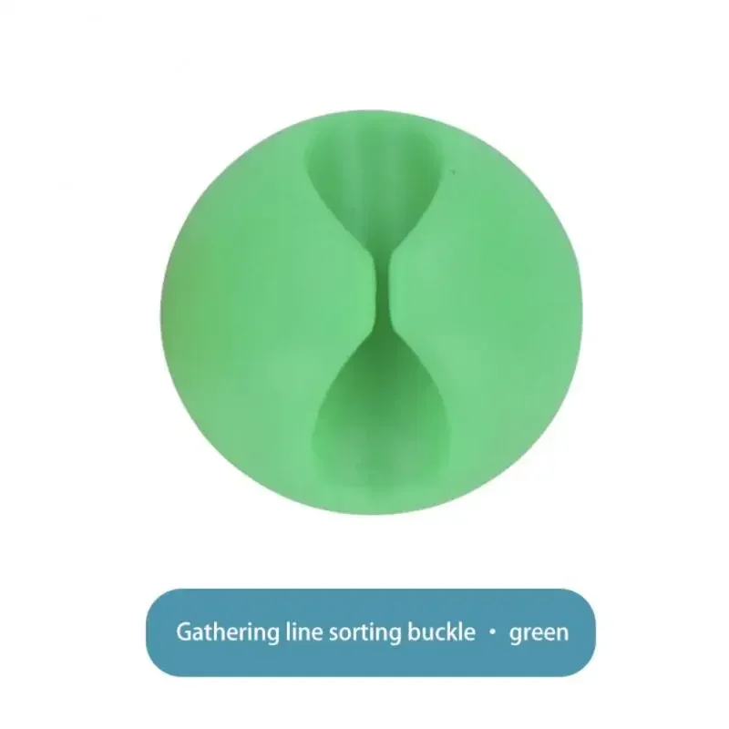 Cable Winder Organizer USB Charging Cable Clips Desk Tidy Organiser Wire Cord Holder Protectors In Home Office Car