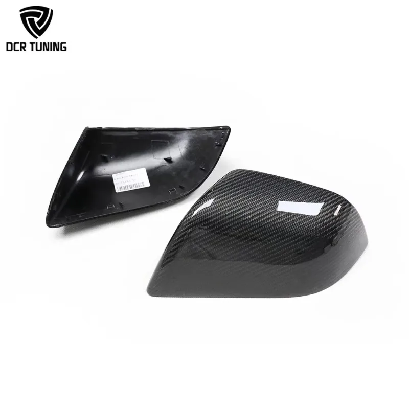Real Carbon Fiber Sideview Mirror Cover for Tesla Model 3 Shiny/Matte Exterior Mirror Shell Replacement Accessories