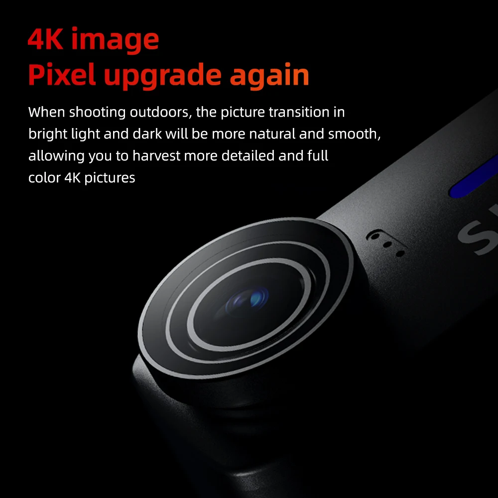 SJCAM C110 4K 30FPS Action Camera WiFi Sports Camera 125° Wide Angle Lens  Anti-Shake for Outdoor Travel Camping Hiking Biking