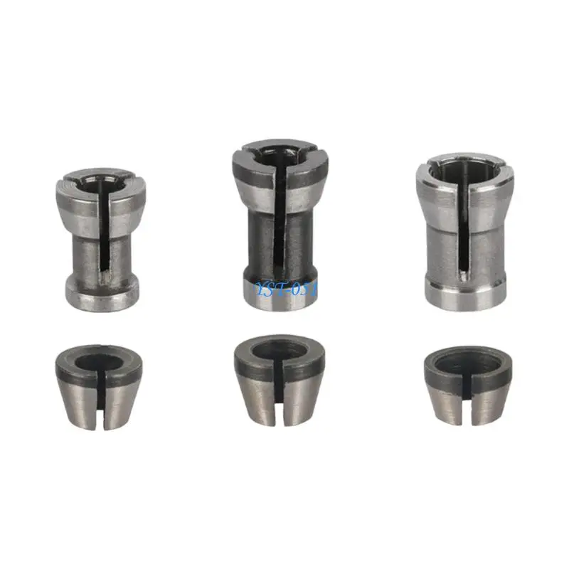 E15A Professional Steel Collet Nut for High Loaded Engraving and Milling Applications