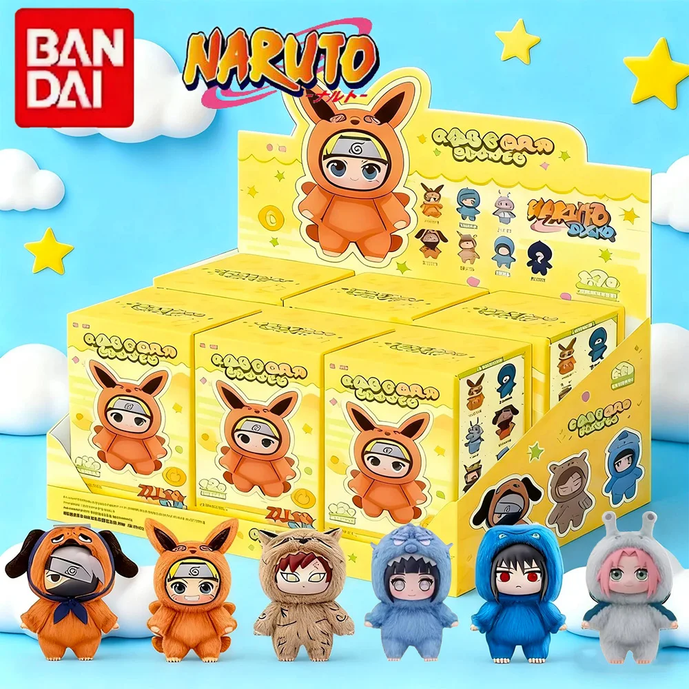 

Bandai Naruto Plush Keychain Mystery Box - Ship Party Series Collectible, Cute Desk Decor for Halloween & Christmas Gifts