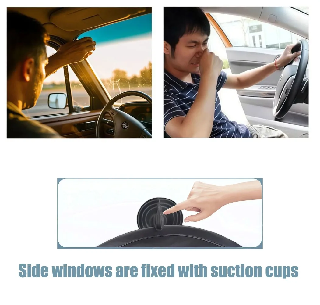 Upgrade Car Sunshade For Windshield Car Side Window Coverage UV Heat Reflective Sun Shade For Suv - view 6