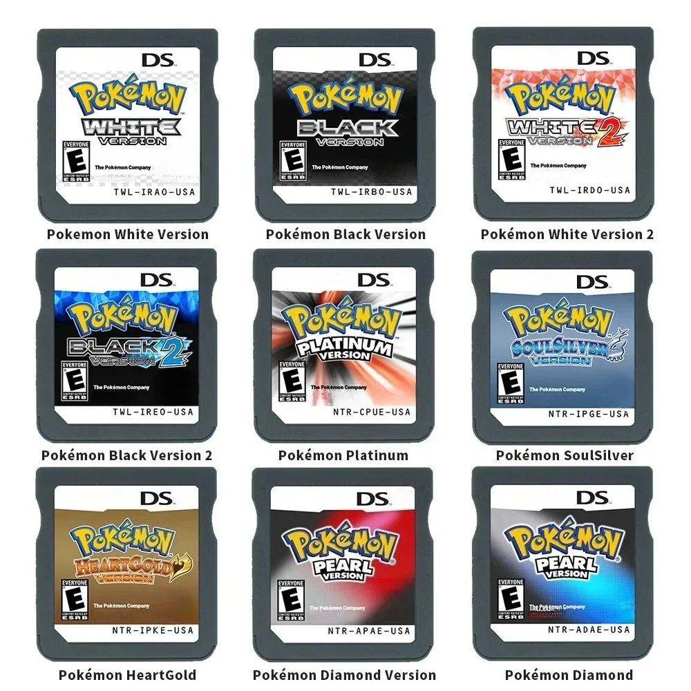 

Игровые картриджи Pokémon Expedition серии NDS Pokemon White 2/Black 2, нейтральный лабиринт, английская игра NDS/3DS