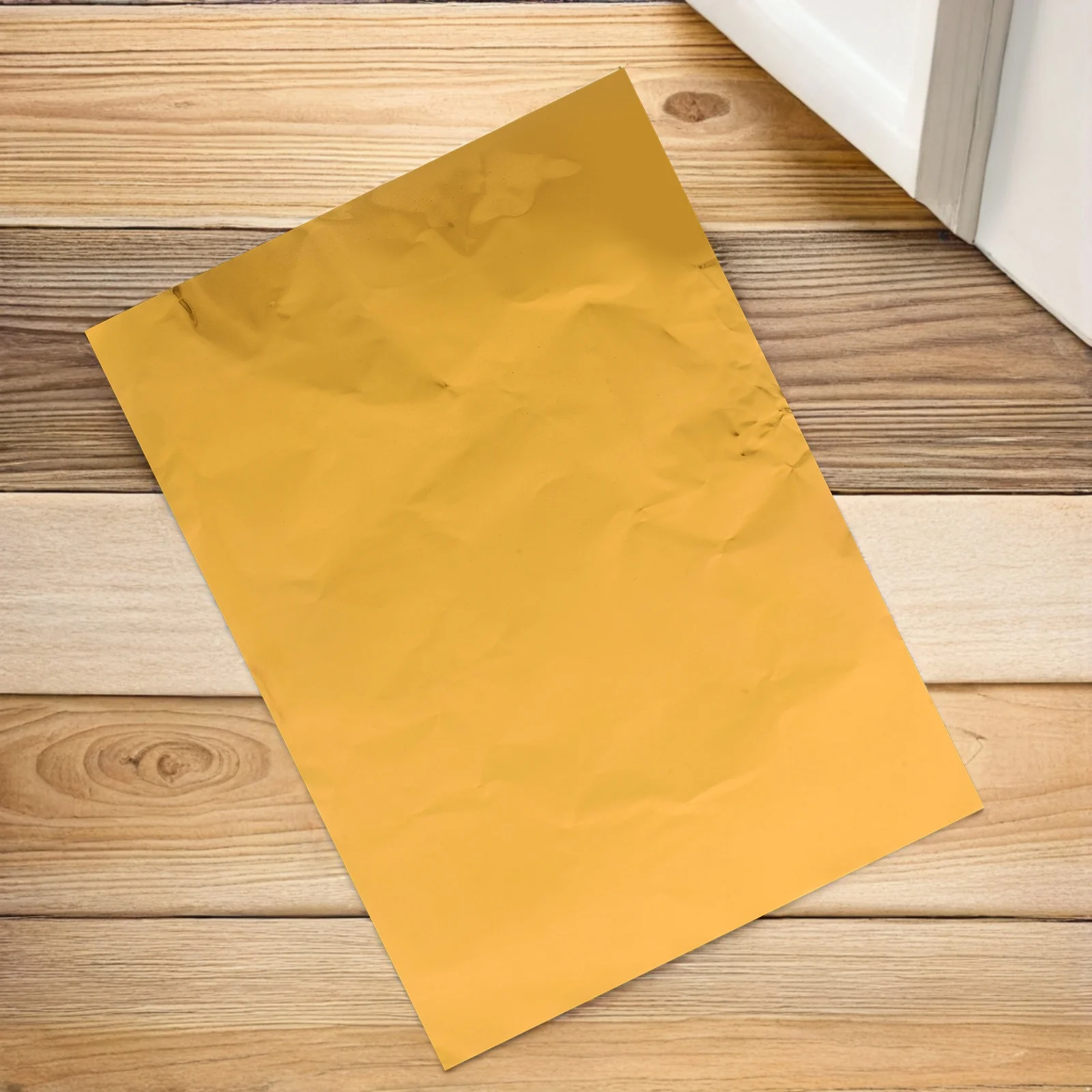 

Art Christmas Decoration Gold Foil for Scrapbooking Bronzing Golden Wire Leaf Decorations