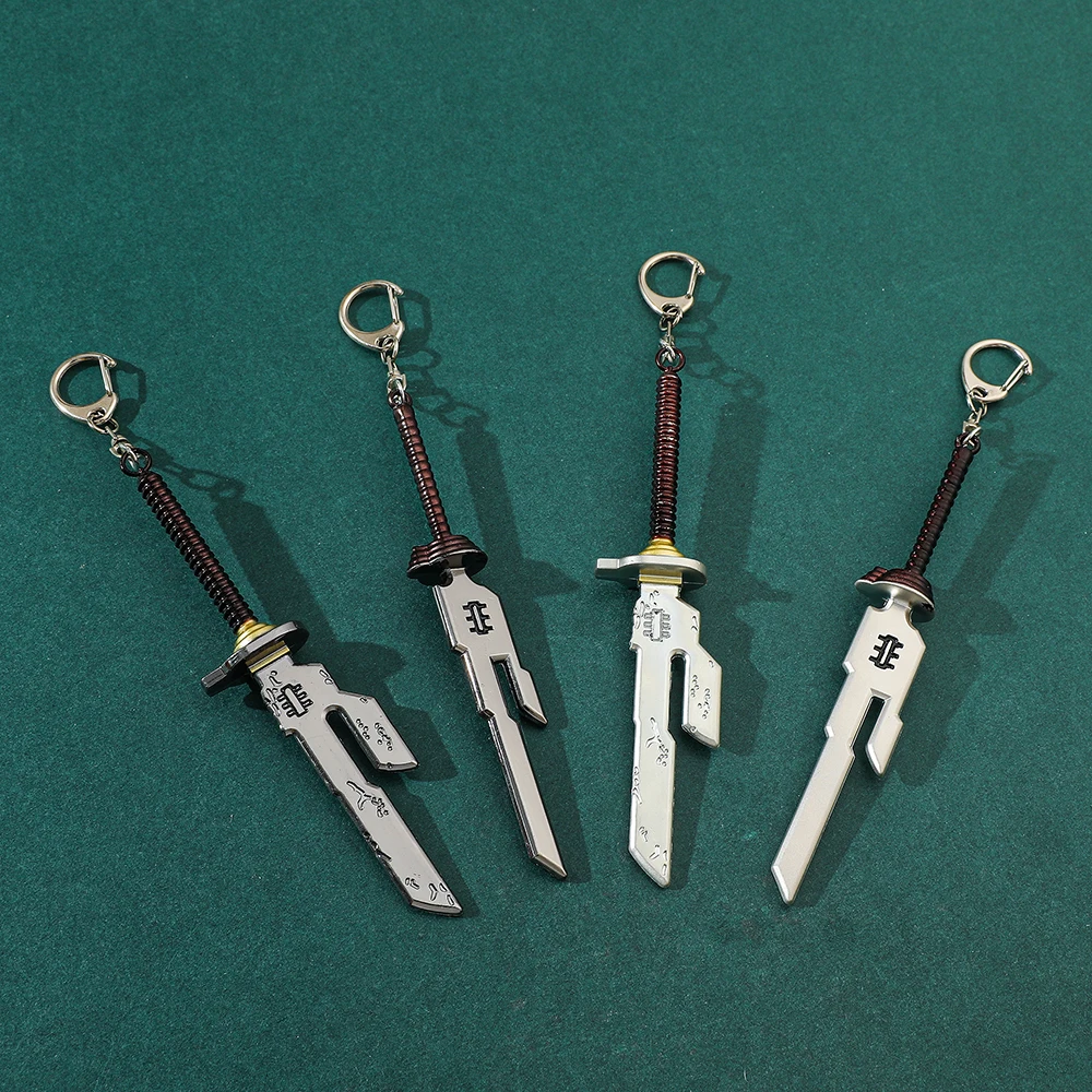 Anime Jujutsu Kaisen Keychain Nanami Kento Fushiguro Toji Model Pendant Keyring for Men Jewelry view 3