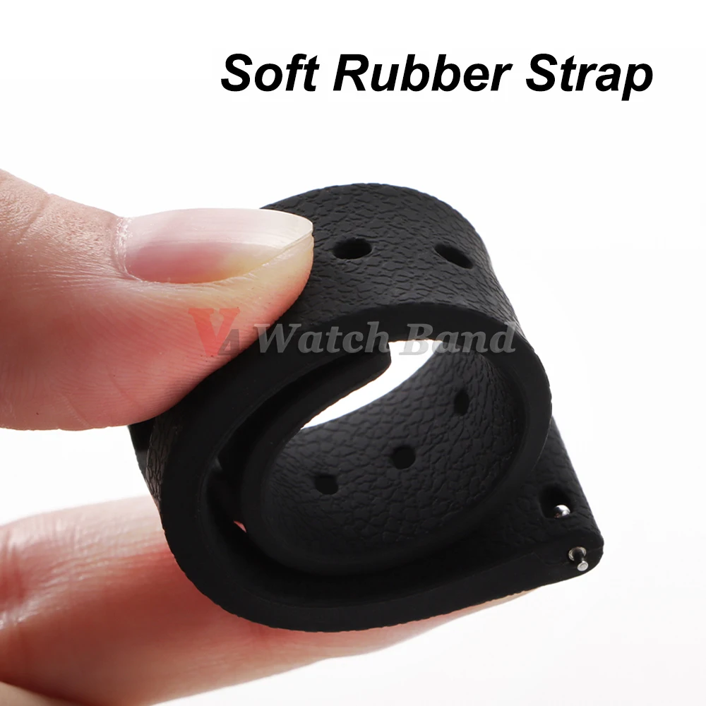 الاستوائية المطاط حزام ل أوريس ل Seiko للمواطن الإفراج السريع حزام (استيك) ساعة 20 مللي متر 22 مللي متر جديد الاستوائية حزام ساعة ذكية حزام