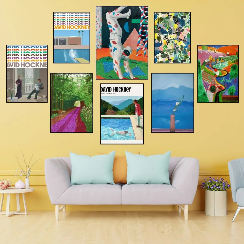 David Hockney Art Prints Poster Prints Wall Painting Bedroom Living Room Decoration Office Home