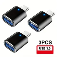 3/5pcs NEW USB 3.0 OTG Adapter, Type-c to USB 3.0 OTG Adapter for Android Phone USB Disk Car U Disk Reader