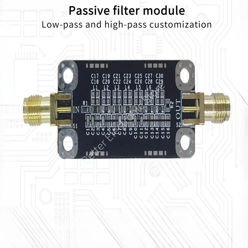 Passive filter module Low-pass and high-pass customization