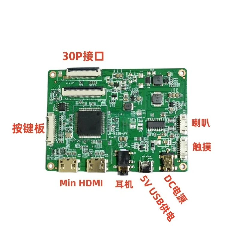 

Laptop Screen Modification HDMI Driver Kit 2-channel Mini HDMI High-definition EDP LCD Screen Driver Board 1080p