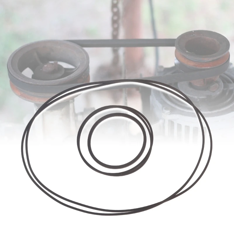 Replacement Rubber Belt for Aiwa NSX330 Audioed System Improve Durability and Smooth Operation Spare Belts Set