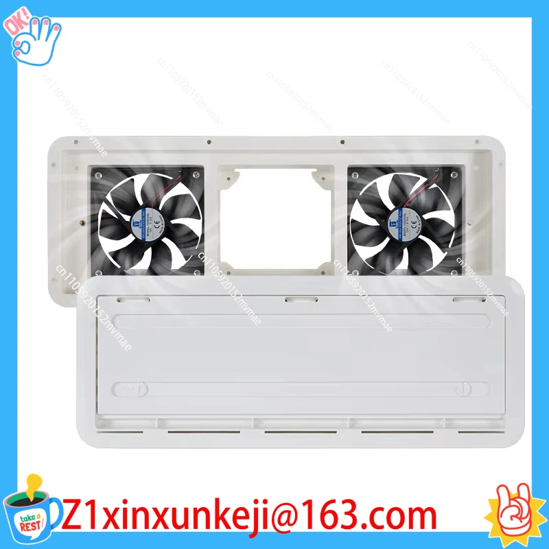 2v RV roof vent sunroof fan accessories with remote control