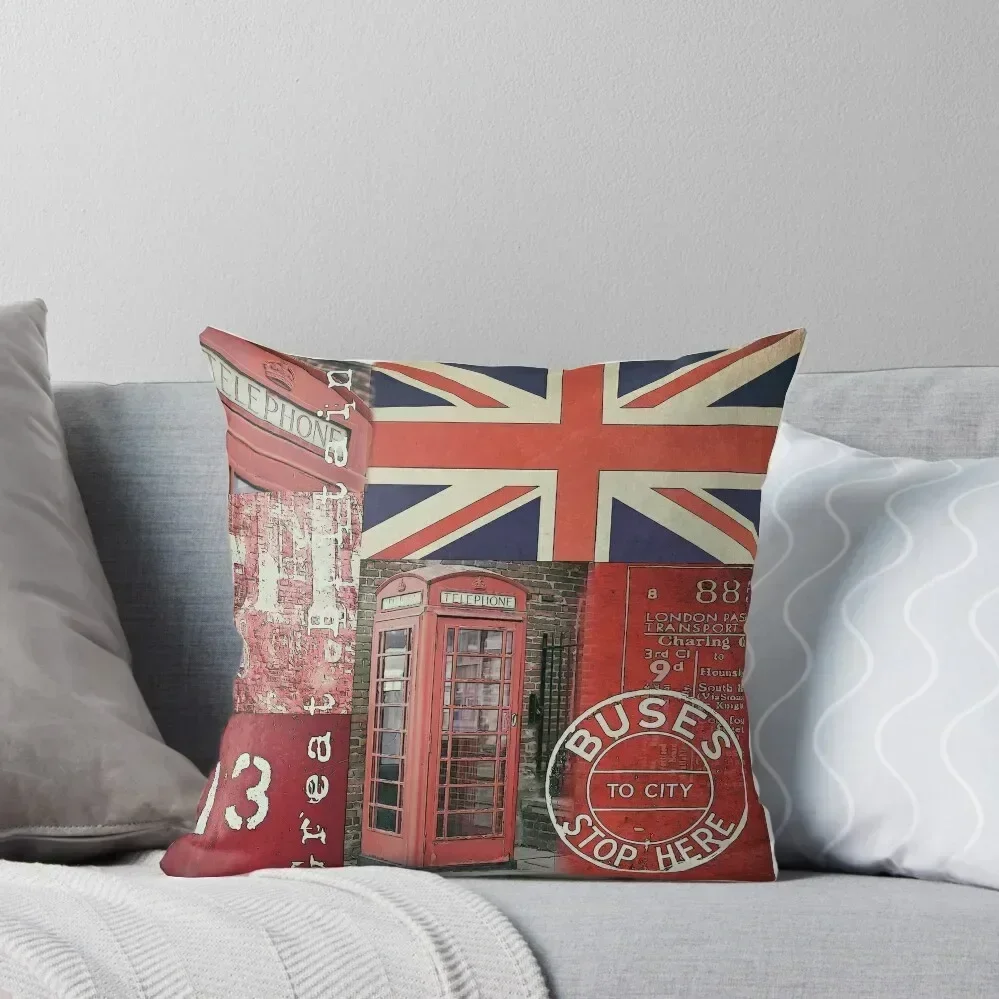 

Very british Throw Pillow Room decorating items Pillowcase Cushion pillow