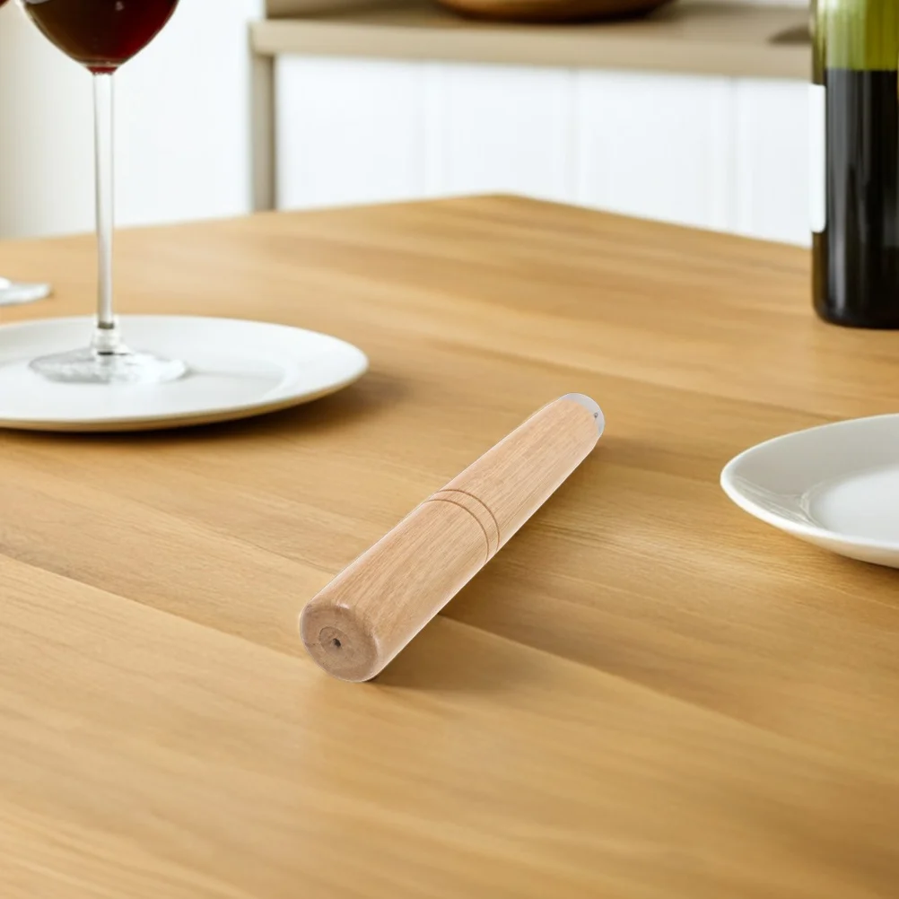 

2pcs Wooden Spatula Replacement Solid Wood Pan Handle For Pots Pans Anti-Scald Grip Kitchen Cooking Tool Universal Detachable