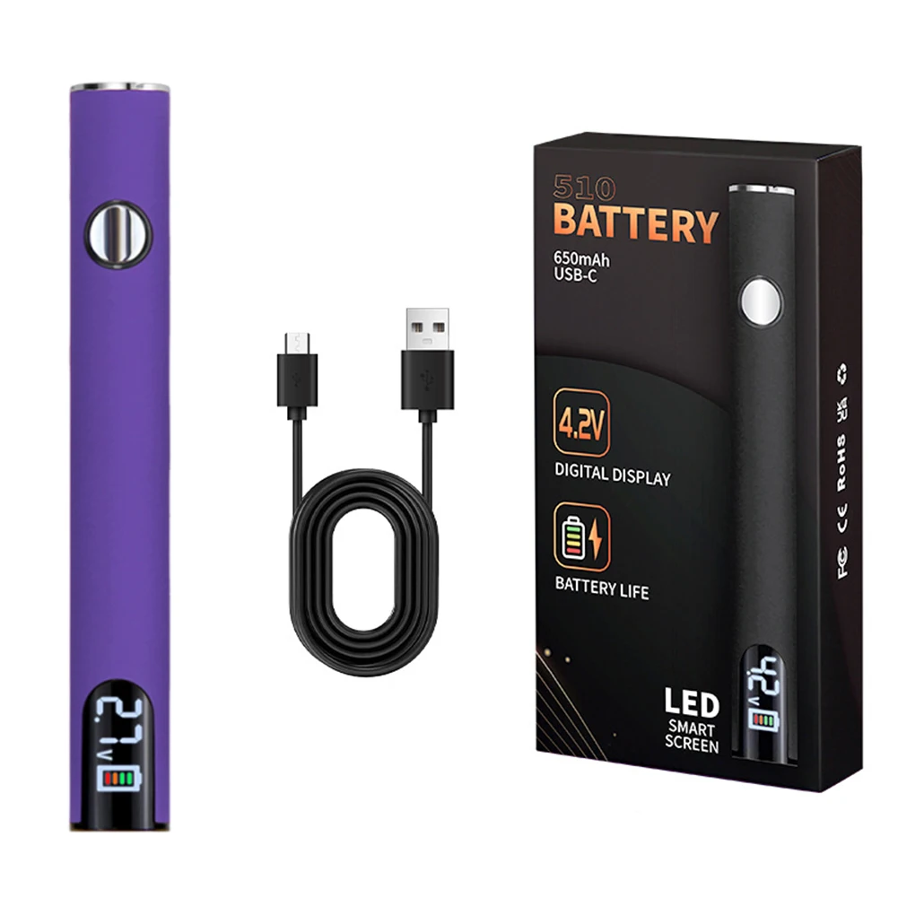 510 موضوع عربة بطارية القلم قابل للتعديل الجهد المحمولة الكهربائية سبيكة لحام طقم لحام 650mAh بطارية إصلاح الالكترونيات