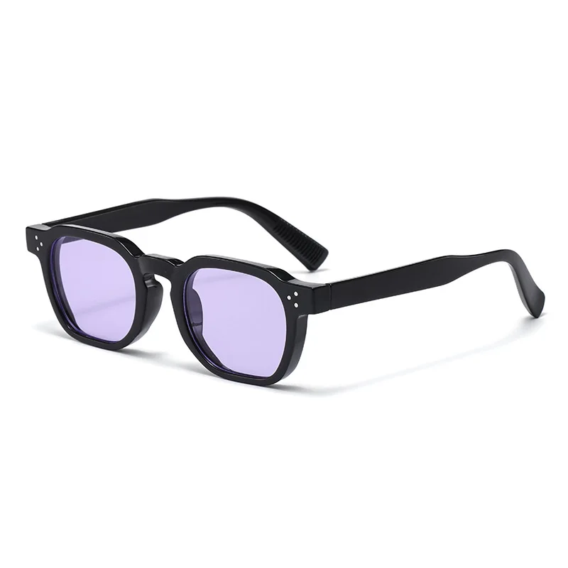 Versatile Metal Pin Sunglasses With High-style Square Frame For Driving Car Sunglasses9030