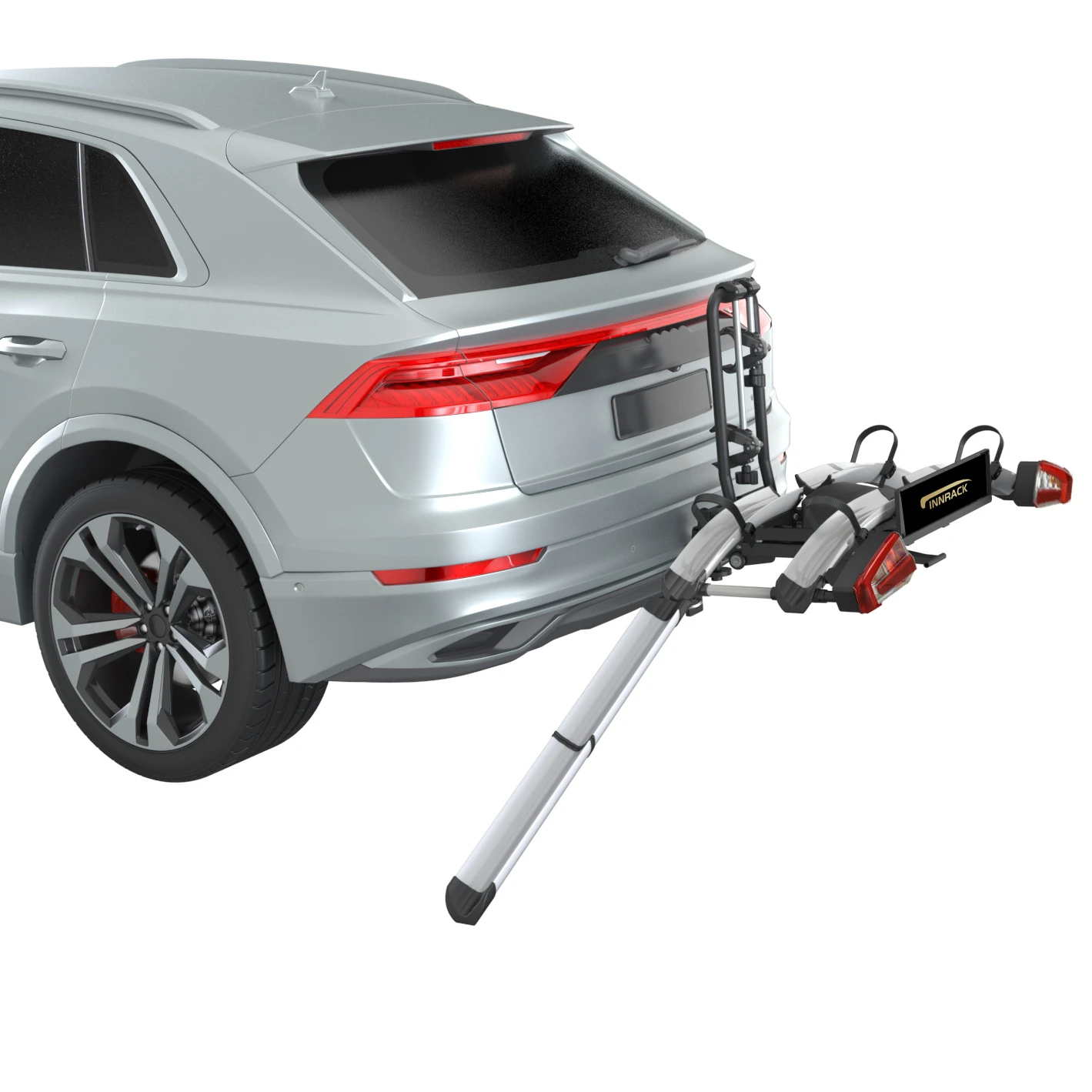 OEM ODM Customizable E-Bike Rear Rack Towbar Mount Bike Rack For Most Vehicle