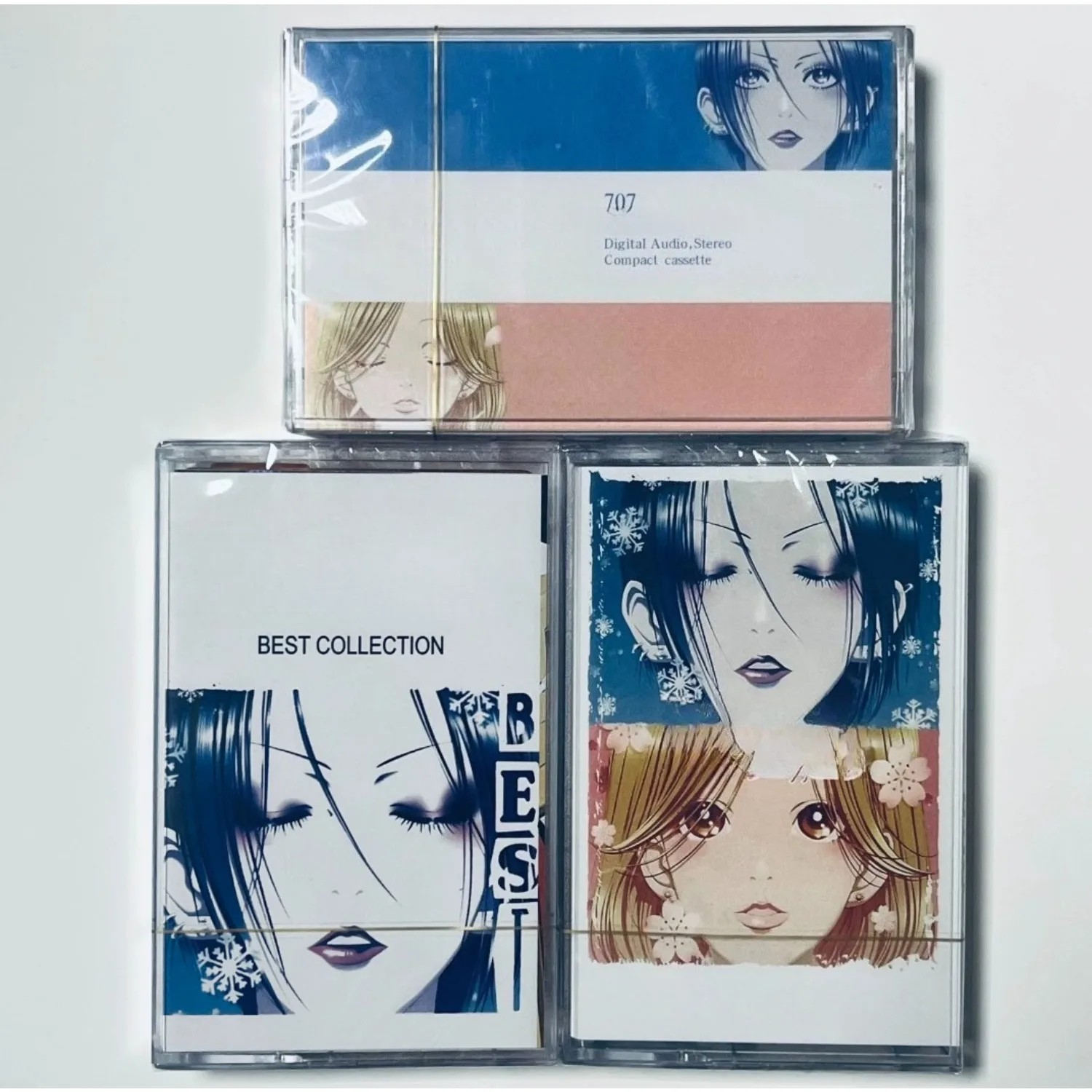 Retro‑Tape J‑Pop Music Cassette, Passion‑filled Studio Vocal Recordings, Rich‑toned Emotional Tracks, Nostalgic Audio Collection