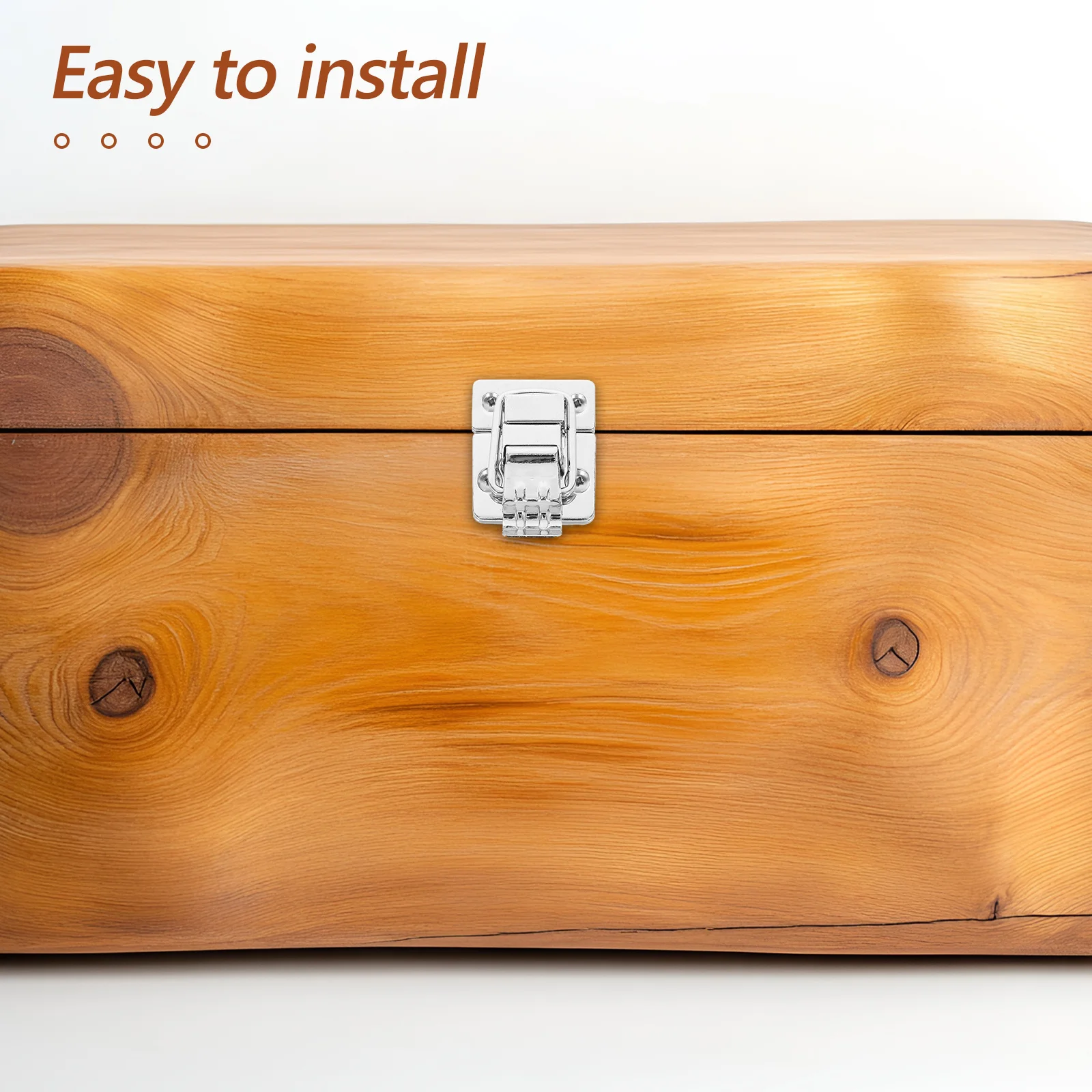 

6Pcs Vintage Iron Decorative Box Latch Secure Lock for Wooden Case Jewelry Toolbox Chest Buckles Box Lock Catch