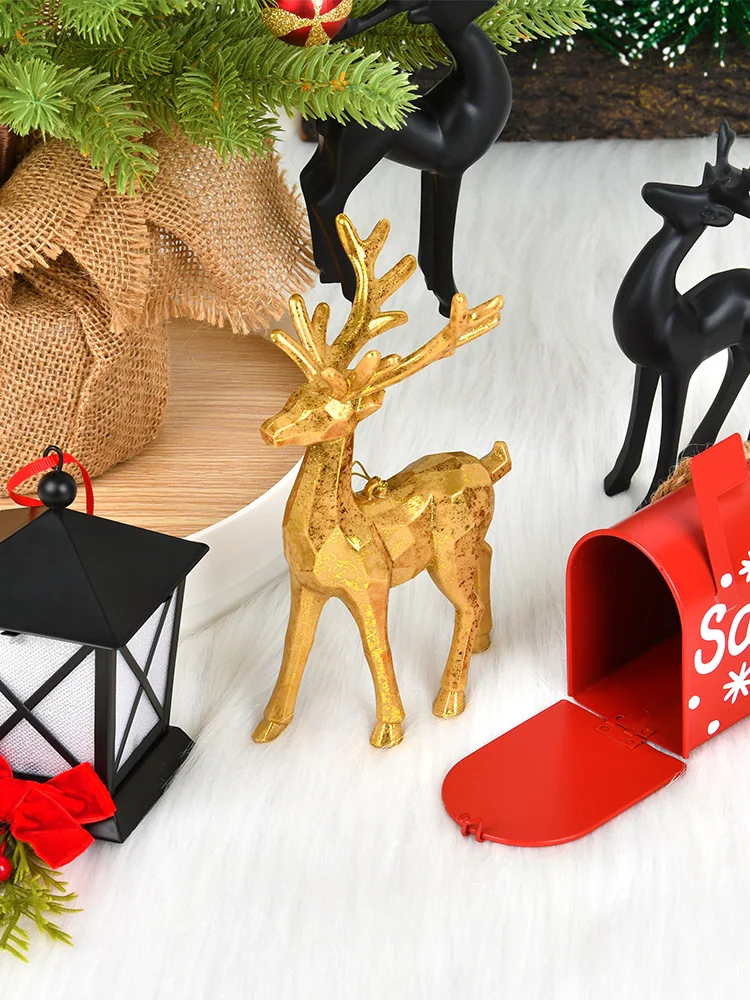 Christmas decorations, reindeer pendants, wind lights, email creativity