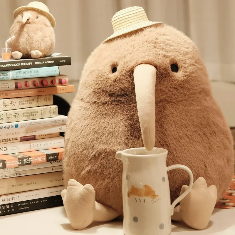 

Плюшевая игрушка-птица киви 20/33/40 см, милая мягкая кукла с длинным носом, мягкая плюшевая игрушка с животными для домашнего декора, мультяшный подарок на день рождения