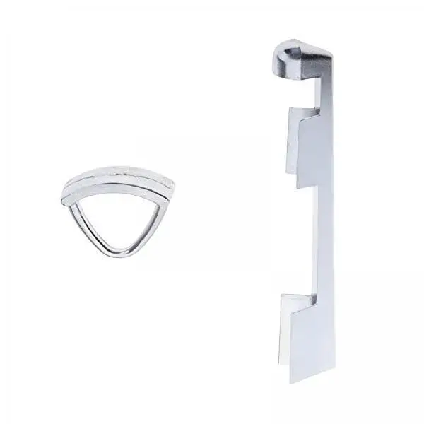 Snooker Pool Cue Tip Clamp Metal Repair Tool Billiard Stick Accessory for Billiards Cue Tips Replacement and Maintenance
